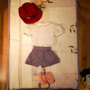 Cute eclectic American Girl Doll summer outfit